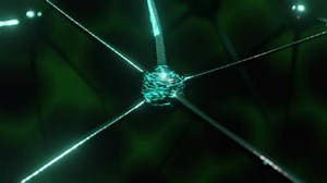Neurons, Brain Cell, 3D. Free Stock Video