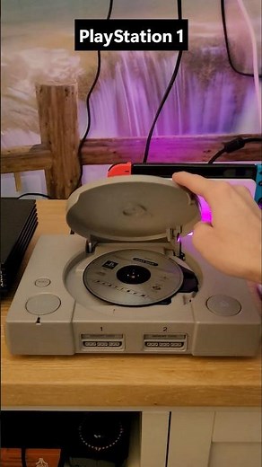 Inserting discs in PlayStation Consoles