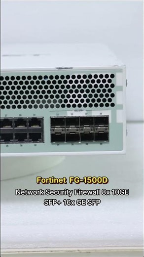Fortinet FG-1500D Network Security Firewall 8x 10GE SFP+ 16x GE SFP #fortinet #firewall #shotrs