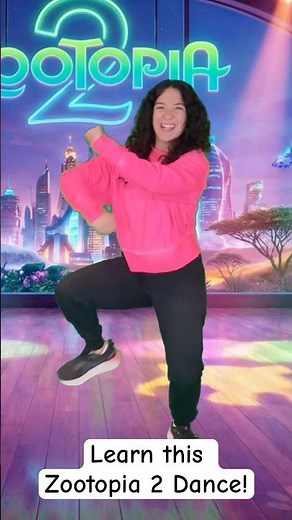 Zootopia 2 "Zoo" Dance Tutorial – Easy Kids Choreography 🐰 #dancetutorial #zootopia2