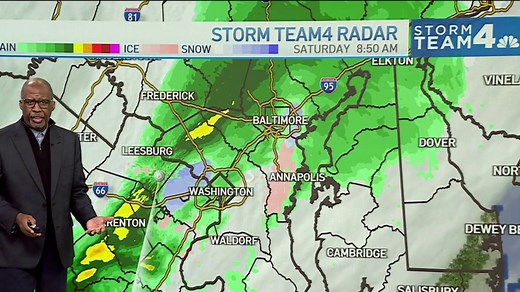 Weather Alert: Expect heavy snow to turn into sleet, freezing rain as chills near 10°