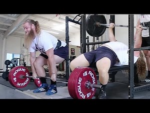 Deadlift Tip: CHEST UP, HIPS UP! & Pin Bench Press