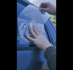 USMC Large Eagle, Globe, and Anchor Vinyl Decal - Marine Corps Car Window Sticker - Etsy