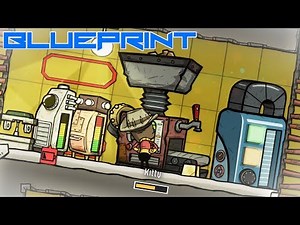 Metal Refinery Automated inventory Blueprint - Oxygen Not Included Tutorial