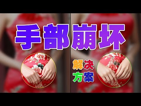 comfyui修复手部细节工作流分享