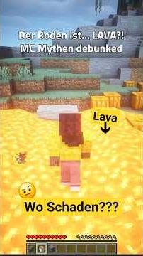 Über LAVA LAUFEN?! Dieser Mauer-Trick ist 🔥