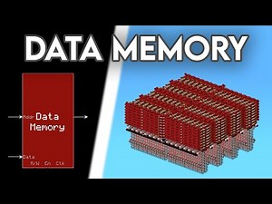 Data Memory - Let's Make a Redstone Computer! #9