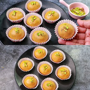 2.2M views · 2.2K reactions | Atta Besan Ladoo | Wheat Besan Laddu | Diwali Sweets | Yummy Recipes | Facebook