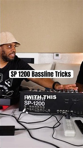 They Played Basslines Like THIS On The SP 1200 MPC! #mpc #sp1200 #history #producertips #vintage