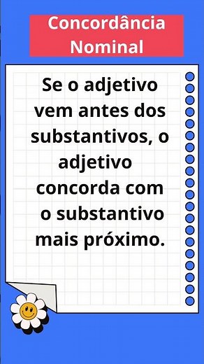 Concordância nominal e concordância verbal