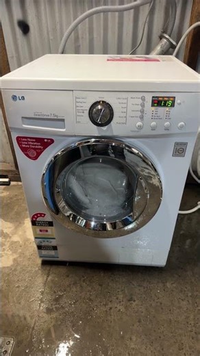 LG 7.5kg direct drive washing machine