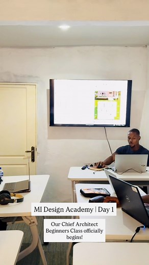 1.2K views · 56 reactions | Our Chief Architect Beginners Class officially begins! Excited minds, creative energy, and a shared passion for design filled the room today. This is where great designers begin. #MIDesignAcademy #ChiefArchitect #Architecture #DesignClass #CreativityInAction #SierraLeone #ArchitectureStudents | MI Designs | Facebook