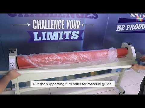 How to assemble Cold Manual Laminator?