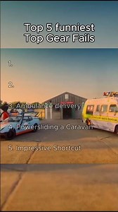 Top 5 funniest Top Gear Fails
