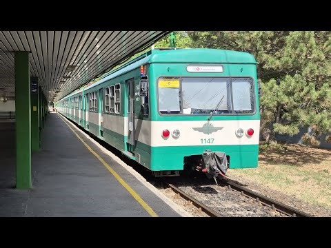 MÁV-HÉV Budapest | Mitfahrt in der H5 von Szentélek tér bis Békásmegyer im MXA