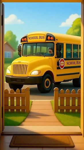 Beep Beep! It’s School Time! | Fun Morning Bus Song | Morning School Bus Song | Learn with Minilo 🚍