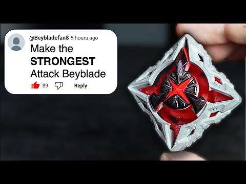 I made your AMAZING beyblade ideas