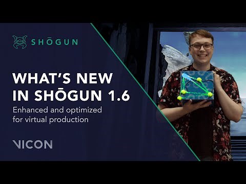 What's new in Shōgun 1.6 - Enhanced and Optimized for Virtual Production
