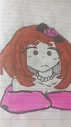 drawing ochaco from mha