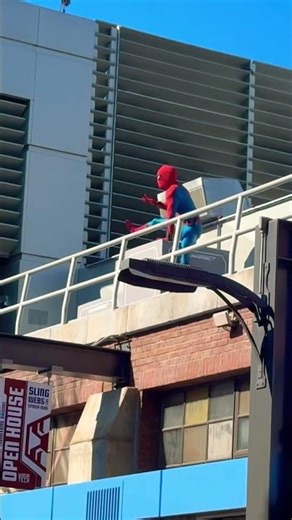 🕷️Spiderman Doing Flips Full Video Down Below