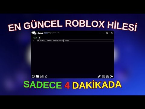 Roblox Xeno Hilesi | Detaylı Anlatım Ve Kurulum | En güncel 2025 | Türkçe Anlatım