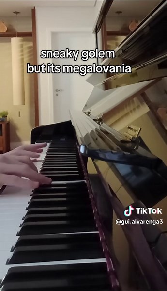 Sneaky Golem Megalovania Piano Cover