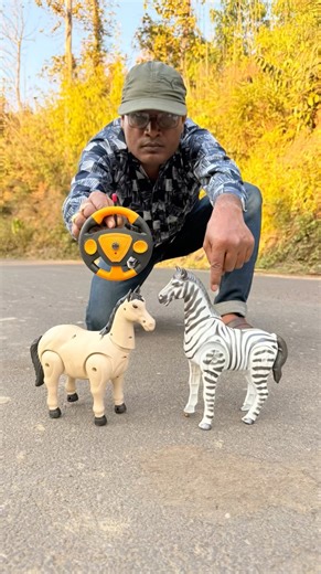 Rc remote control 1 ta horse 🐴 and 1 ta zebra 🦓 Unboxing #shortfeed #shorts