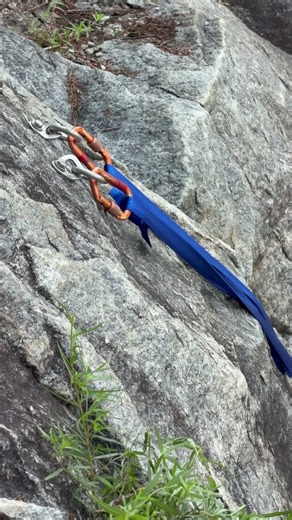 Anchor of the day. #climbing