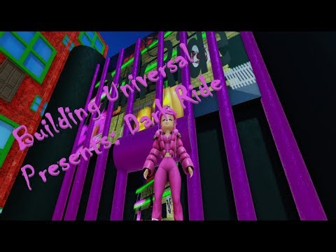 Building Universal Presents: Dark Ride #roblox #robloxcreation #halloween