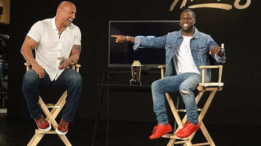 All Kevin Hart and The Rock movies, ranked