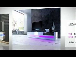 Collection HOLLYWOOD - Meuble design - Meuble blanc laqué