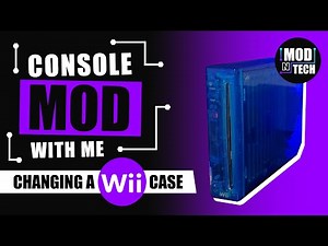 Nintendo Wii MOD! Why Did I Do This? (It Looks Better Now!)