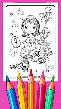 100% Free | Download 29+ Mermaid Coloring Pages for Kids Printable PDF Format