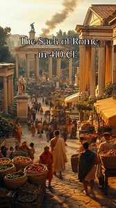 AI Recreate The Sack of Rome in 410 CE | TerrifyingMyths