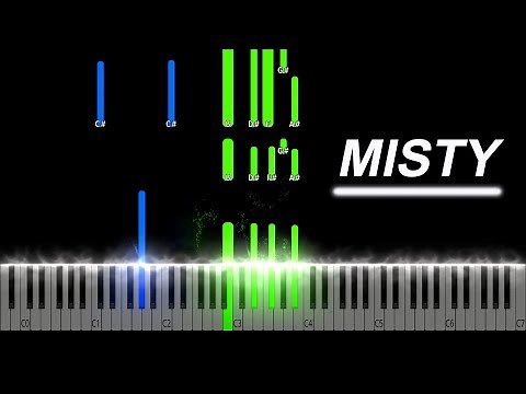 Misty - Piano Tutorial
