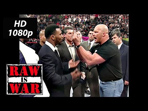 Stone Cold and Mike Tyson segment WWE Raw Jan. 19, 1998 HD