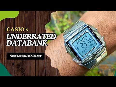 Why CASIO Vintage DB-360-1ASDF Data Bank Watch Makes me Surprised! (Check this out)