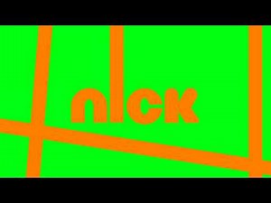 Nickelodeon productions 2017 logo remake Green Screen template (UPDATED VERSION)