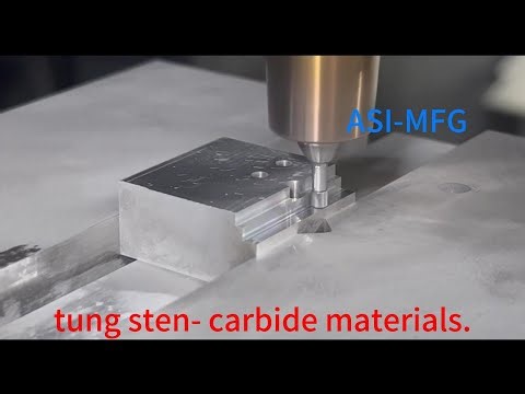 Direct Milling of Tungsten Carbide Using PCD End Mills on a Grinding–Machining Center