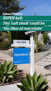 7.7K views · 66 reactions | Opendoor's stock has more than tripled in the past six months. Don't compare it to meme stocks, though. It's more of a "cult stock." | Yahoo Finance | Facebook