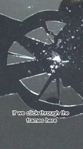 911K views · 10K reactions | Glass breaking at 10 million frames per second! #reels #science #glass #breaking #experiment #theactionlab | The Action Lab | Facebook