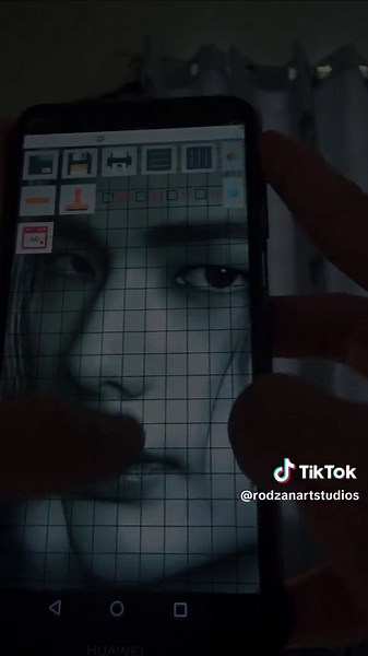 HYUNJIN Drawing: Charcoal and Graphite on Vellum