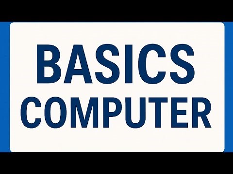 Episode 1 Computer skills and basics