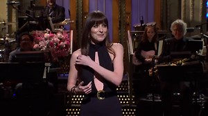 Dakota Johnson Deemed Taylor Swift ‘The Most Powerful Person In America’ In Her ‘SNL’ Opening Monologue