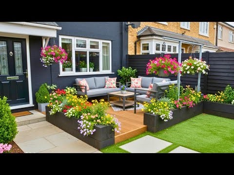 Genius Small Front Garden Ideas to Transform Curb Appeal on a Budget | DIY Front Yard Magic Tips!
