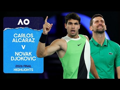 Carlos Alcaraz v Novak Djokovic Highlights | Australian Open 2026 Final