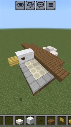 Minecraft eagle statue 🦅🦅#viral #minecraft