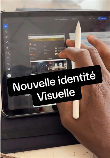 Création de moodboard pour une nouvelle identité visuelle encours #Branding #entrepreneur #startup #brandidentity #identitevisuelle