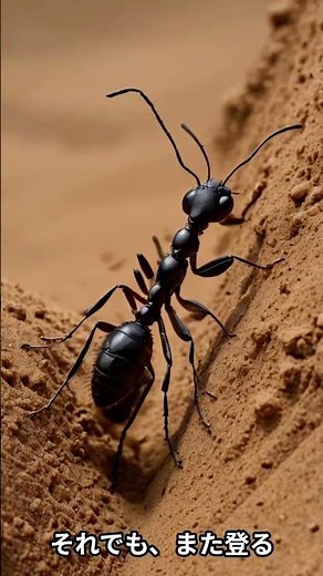 何度倒れても、立ち上がればいい｜アリジゴクが教えてくれた逆境の意味 #アリジゴク#生き物から学ぶ#自然の知恵