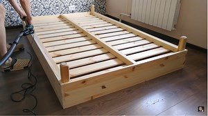 18K views · 134 reactions | How to make a simple bed for just a $50  DIY: | Wood Mood | Facebook